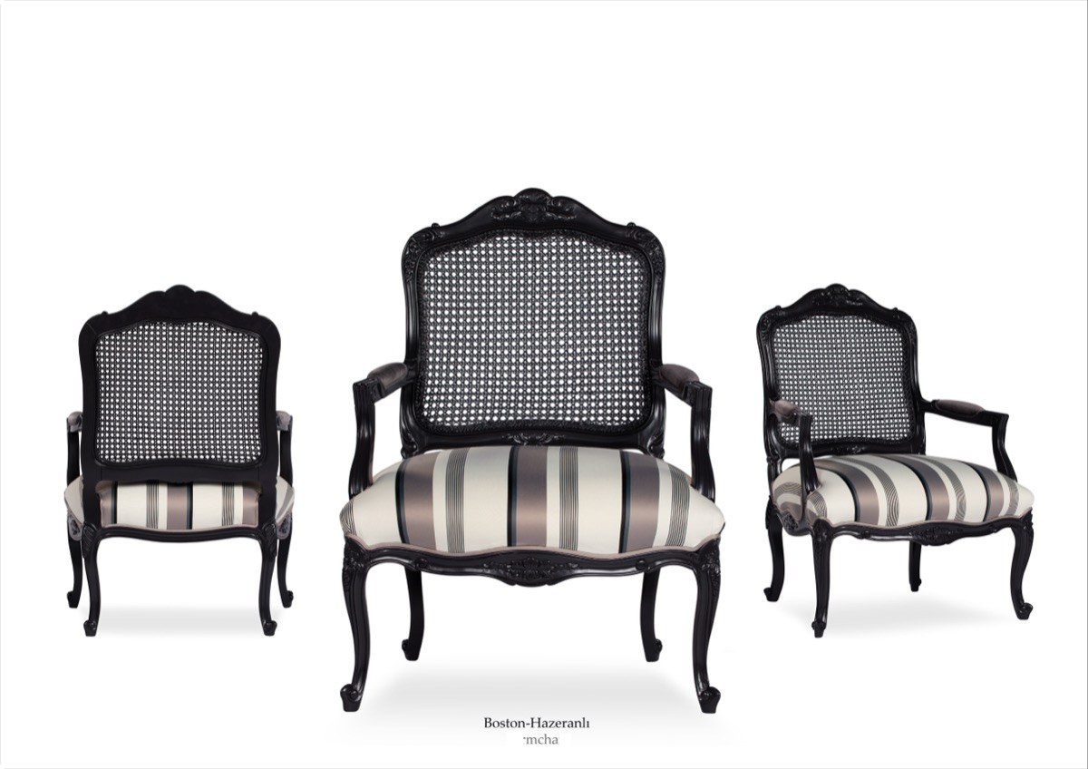 BOSTON designer armchair — DOUBLE COLOUR — ByKepi