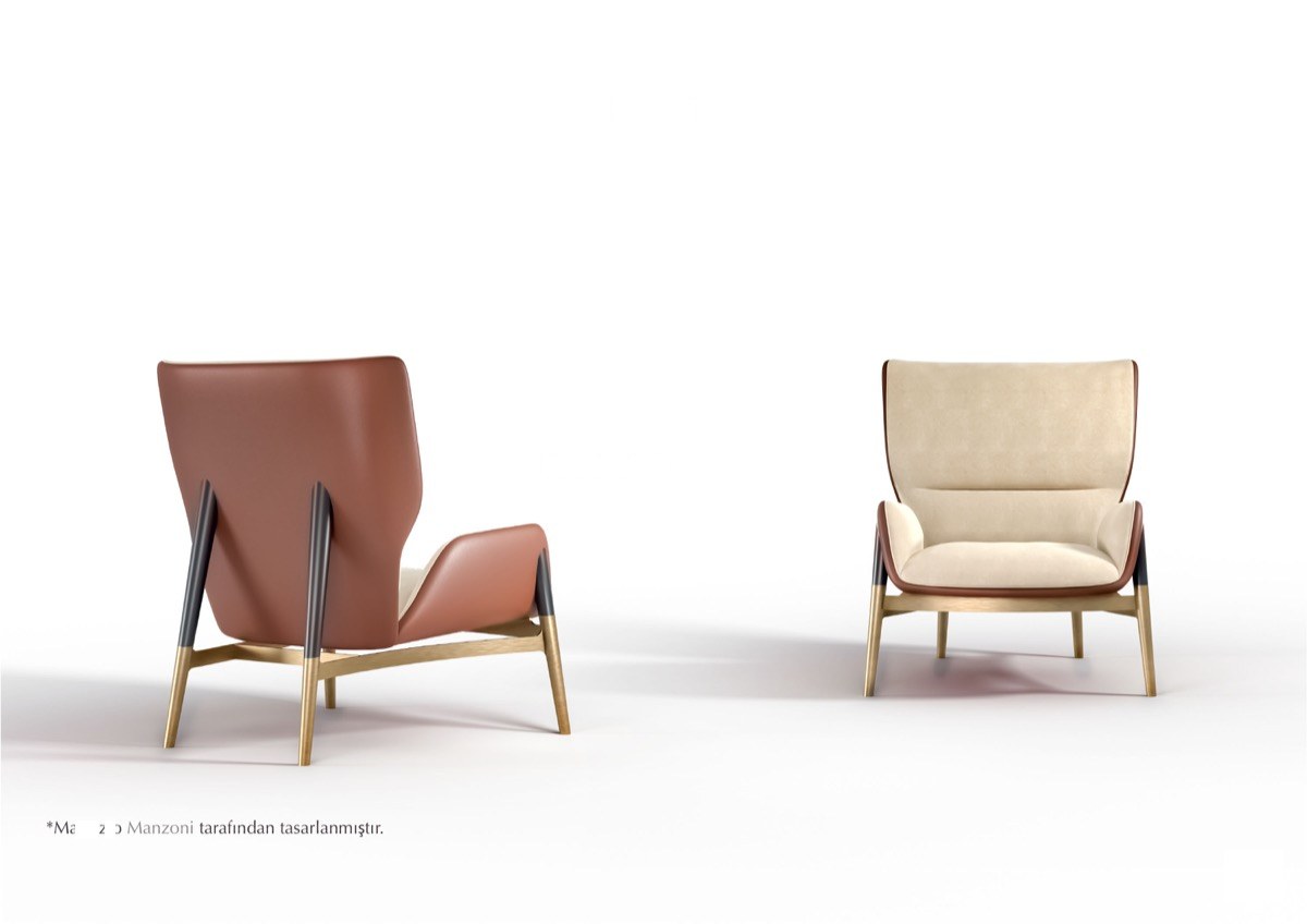 RELIEF designer armchair — LB — ByKepi