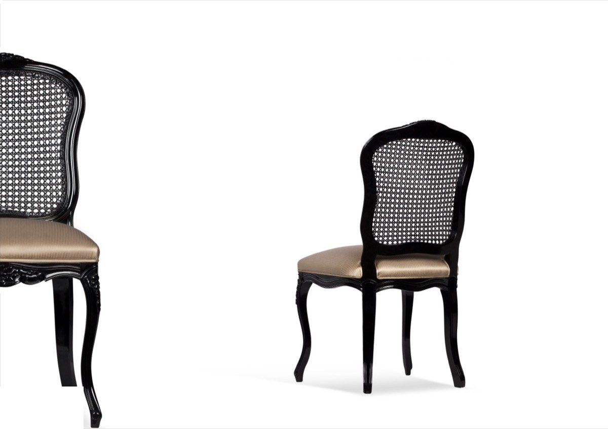HAZERANLI designer dining chair — Back Rattan — ByKepi, Delux Interiors Auckland