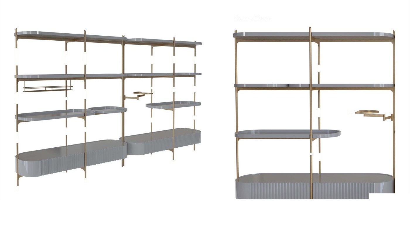 Avenue designer bookcase — Modular — ByKepi, Delux Interiors Auckland