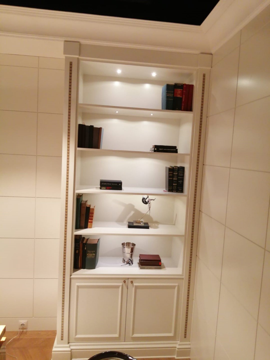 Ottoman designer bookcase — Made to measure — ByKepi, Delux Interiors Auckland