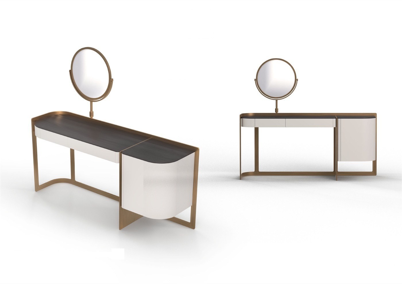 Lagonda designer makeup vanity — Mirror included — ByKepi