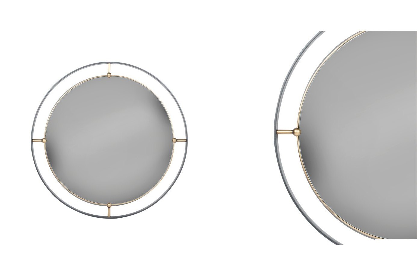 Center designer wall mirror — ByKepi, Delux Interiors Auckland