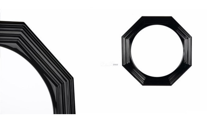 Corner designer wall mirror — ByKepi, Delux Interiors Auckland