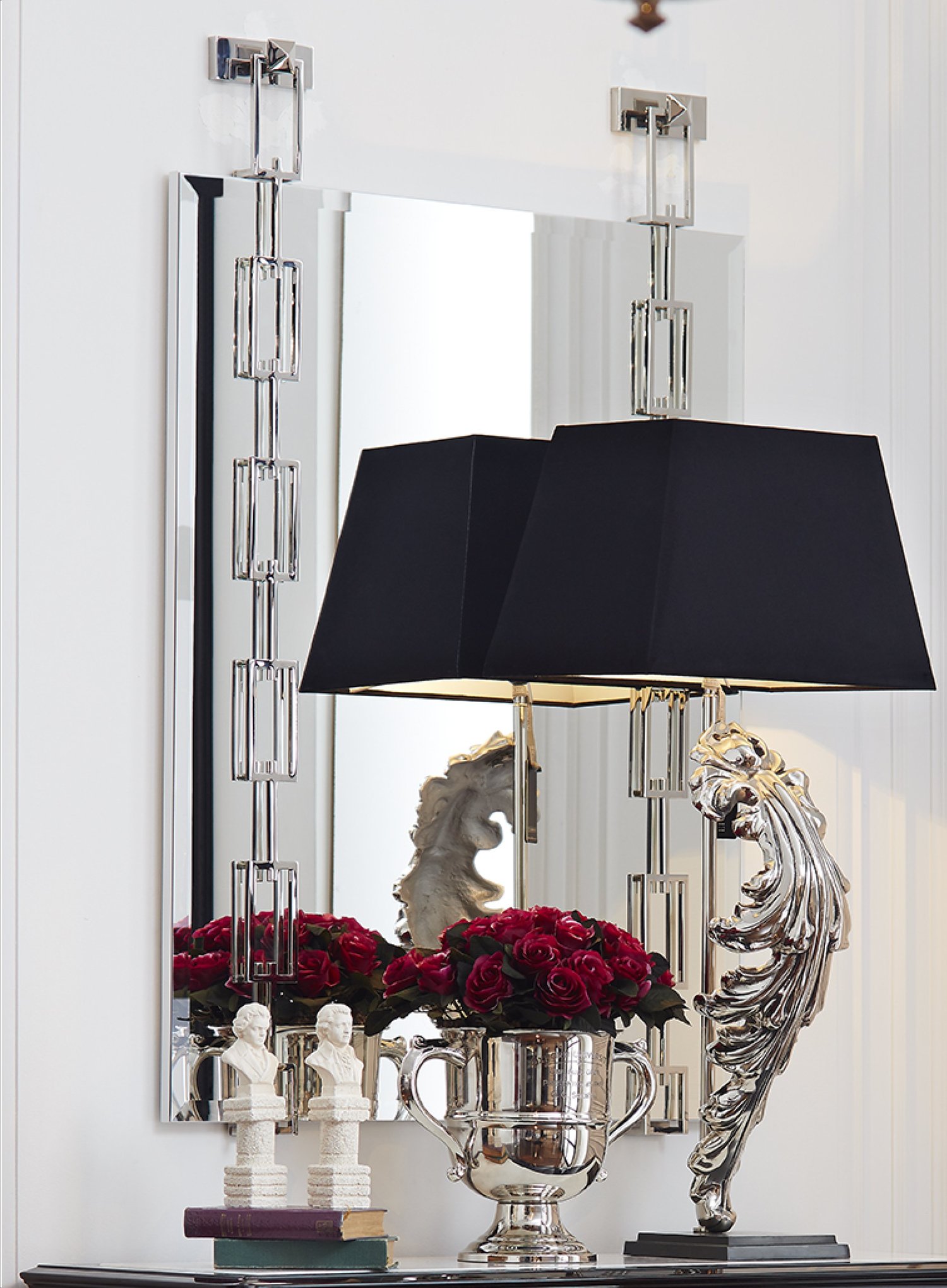 Diamond designer wall mirror — ByKepi, Delux Interiors Auckland