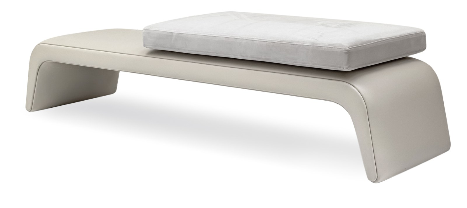 Lagonda designer ottoman — Fabric or leather — ByKepi