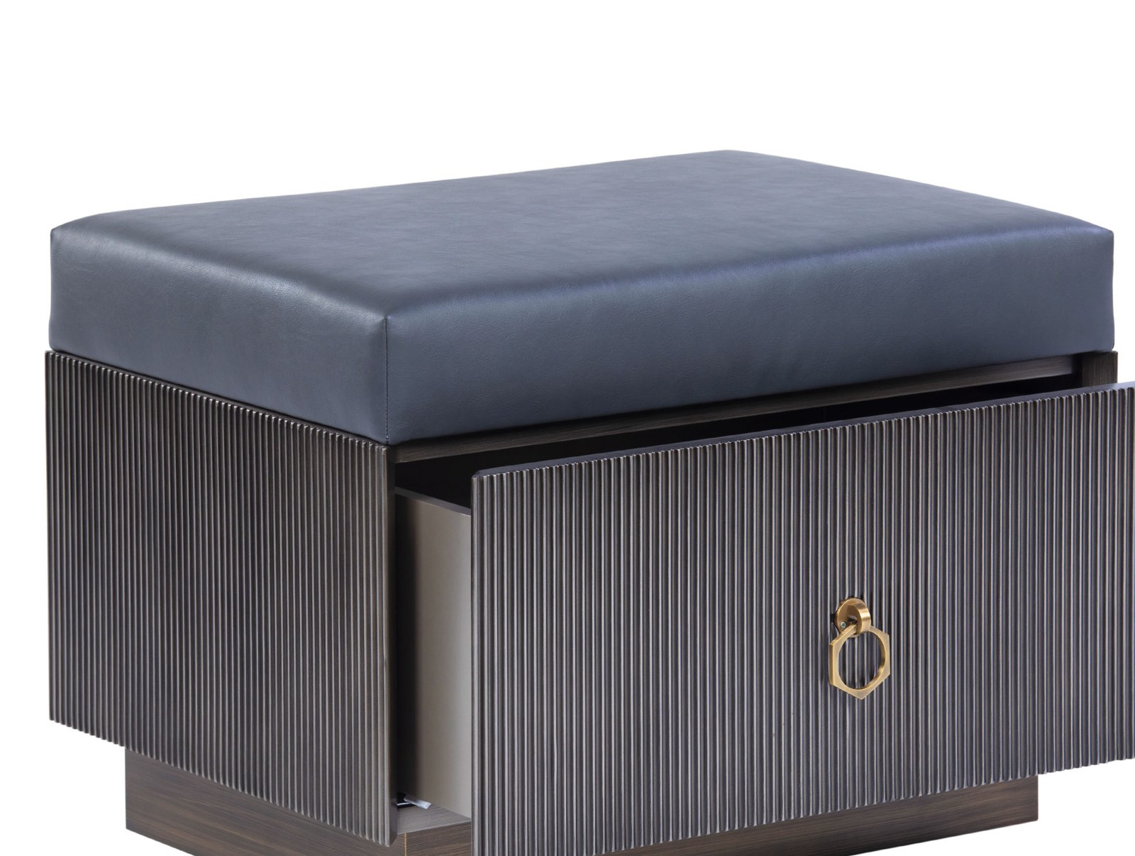 Vogue Plus designer ottoman — Fabric or leather — ByKepi