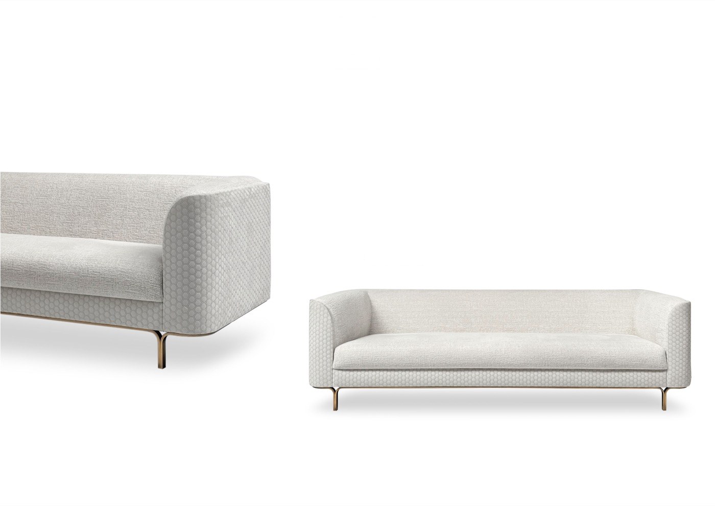 Capitano (upholstered) designer sofa — BYKEPI Exclusive — ByKepi