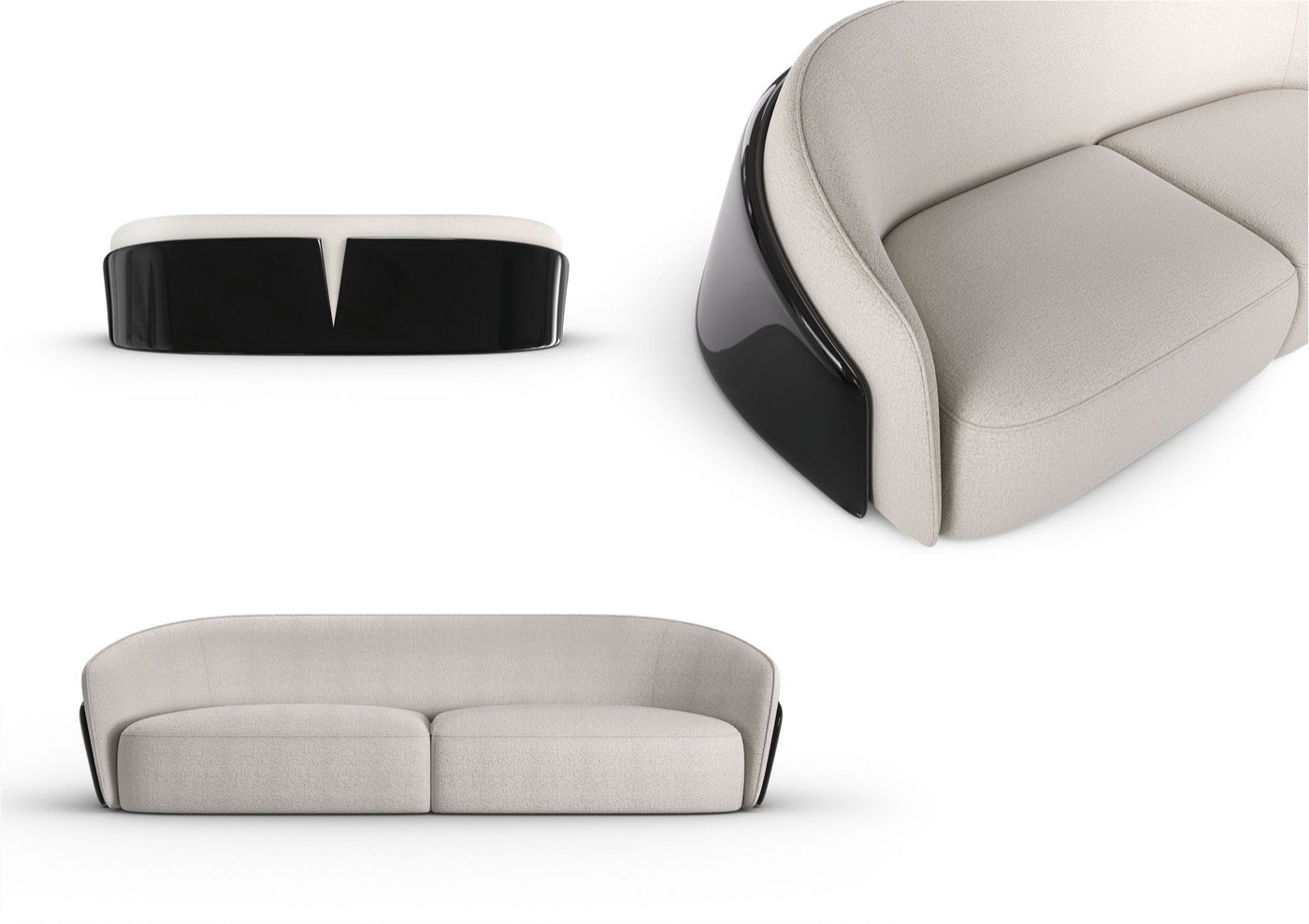 Cono designer sofa — New 2025 — ByKepi