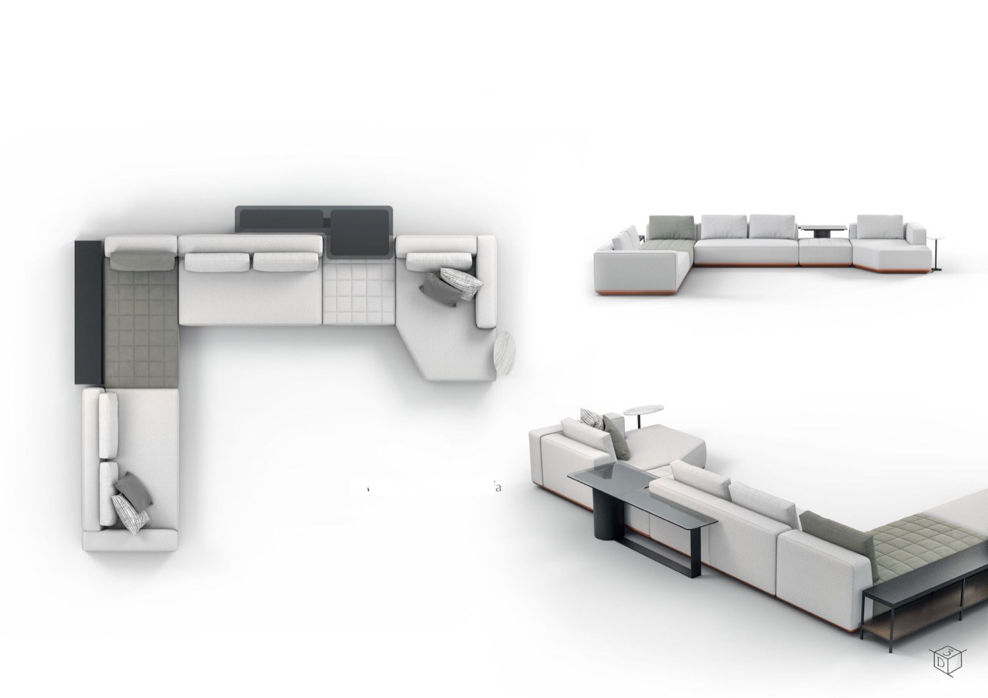 Viva modular corner sofa — ByKepi