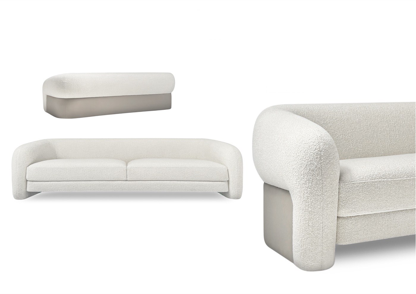 Panettone designer sofa — New 2025 — ByKepi