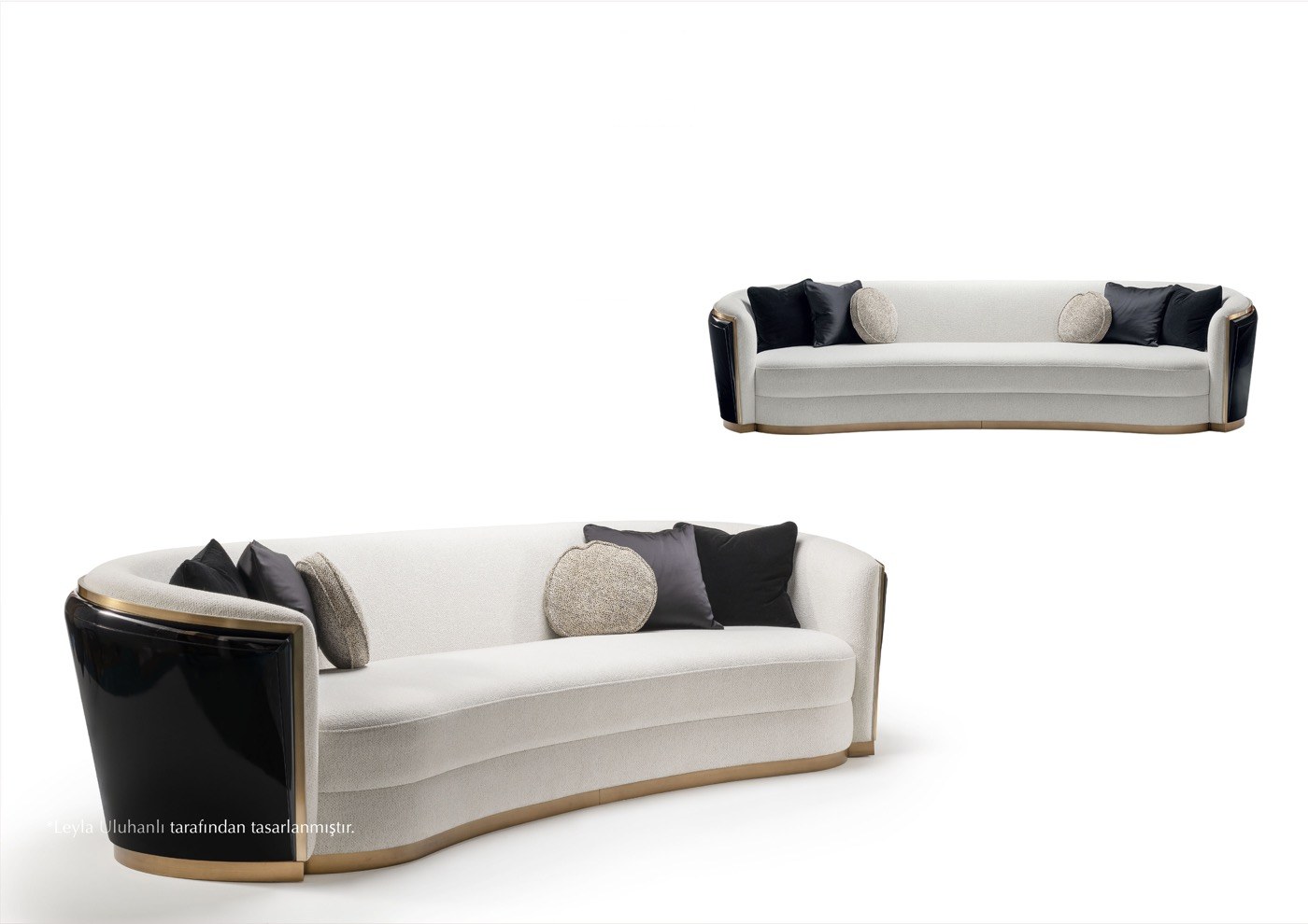 Powdery designer sofa — Leyla Uluhanli Interiors — ByKepi