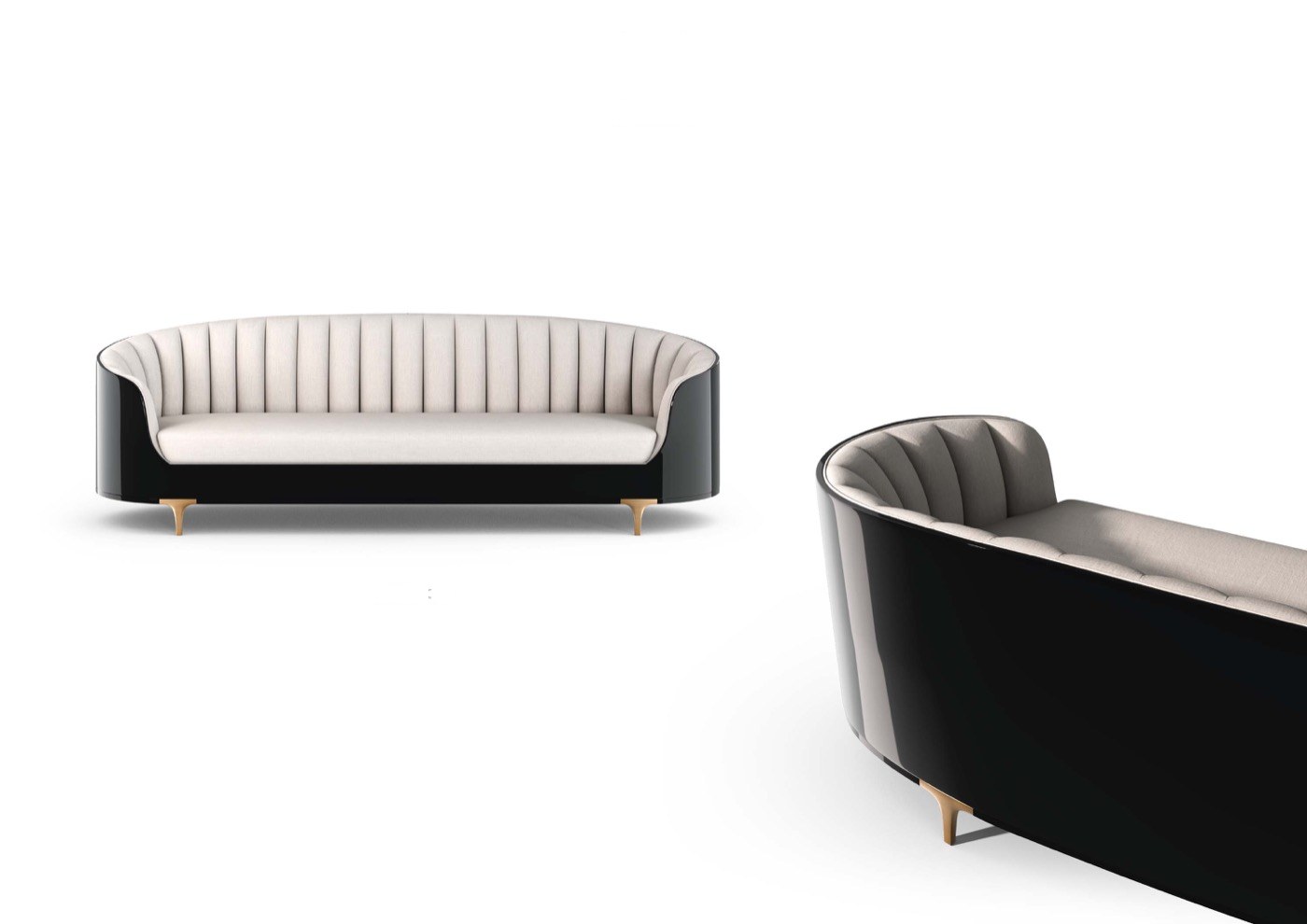 Terra (lacquered) designer sofa — ByKepi