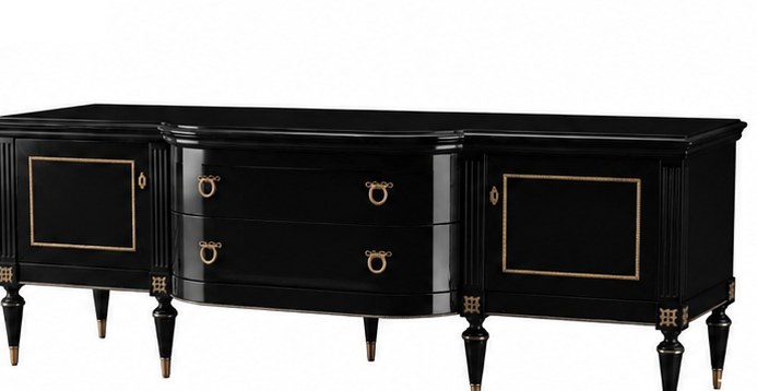 Piano TV unit — Lacquered