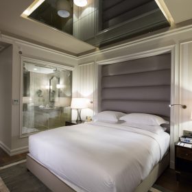hotel bedroom furniture grey headboard