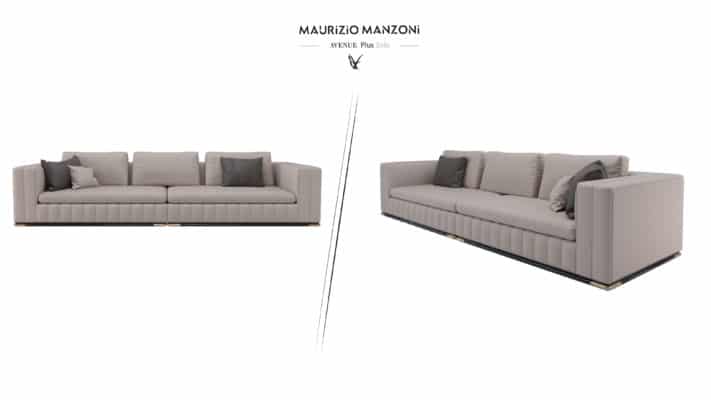 Italian modern sofa