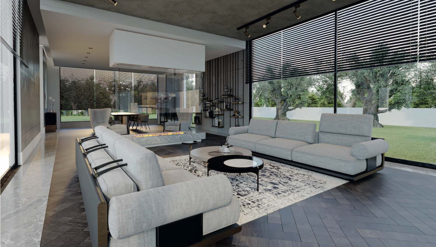 modern italian living room furniture