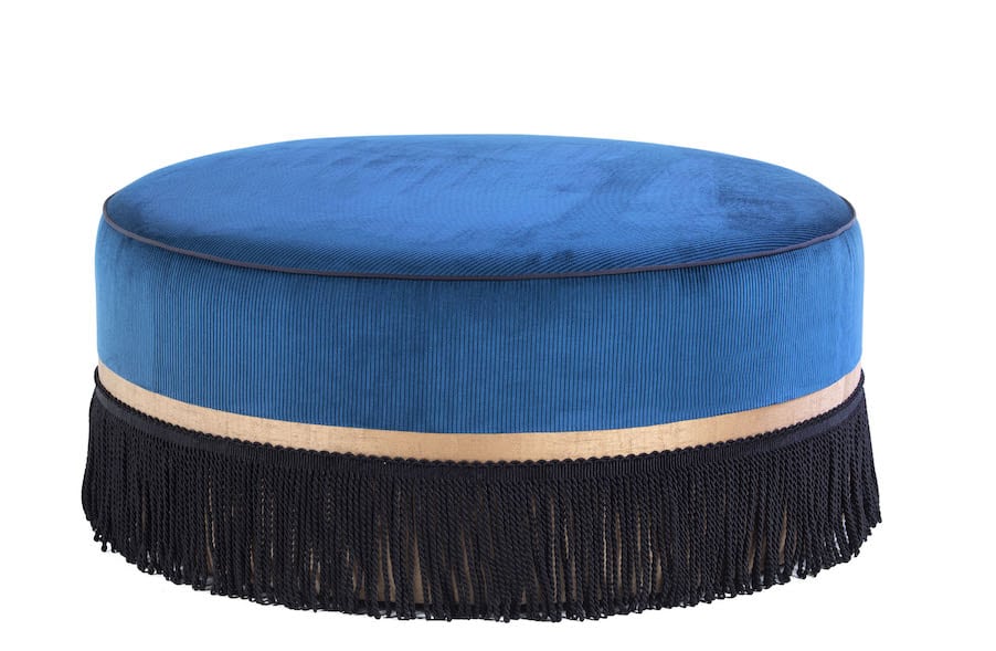 big round ottoman