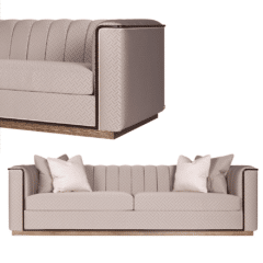 The "Montana" Transitional Contemporary Sofa - A Blend of Modern Elegance and Classic Comfort